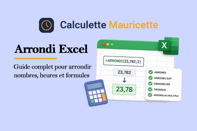 Image mise en avant d'ARRONDI Excel