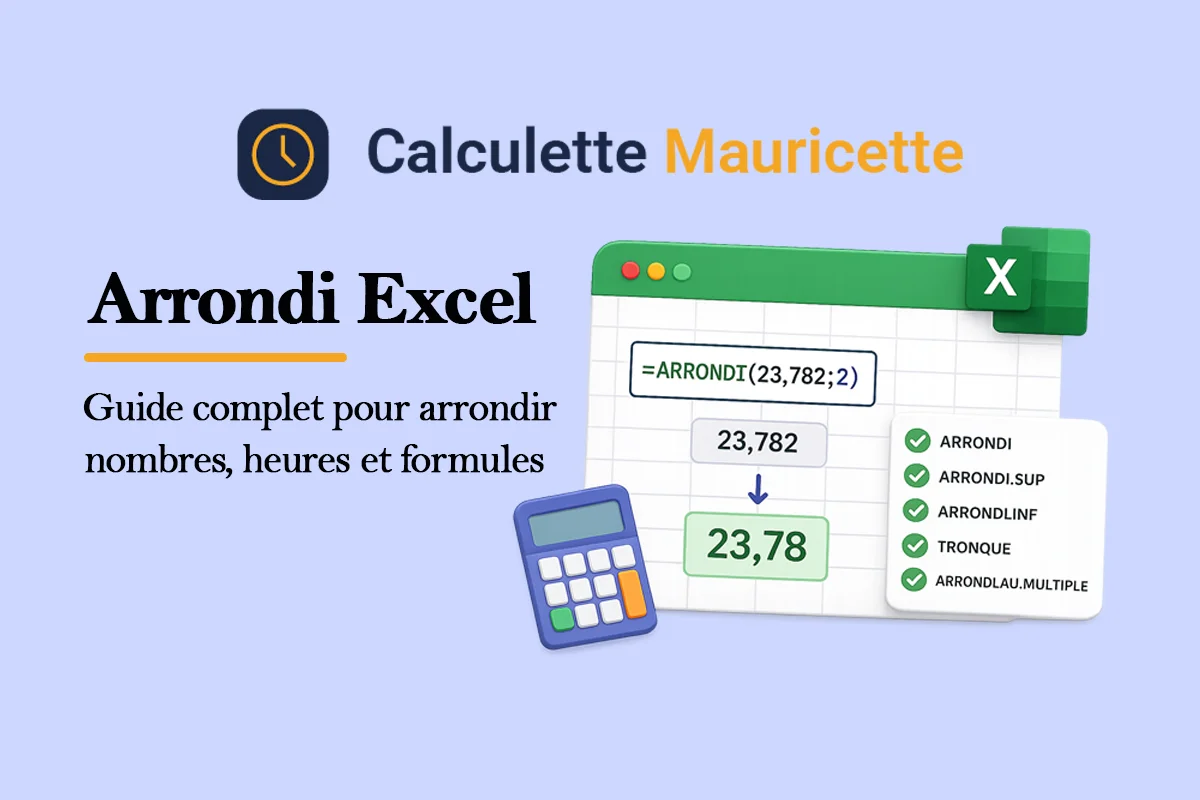 Image mise en avant d'ARRONDI Excel